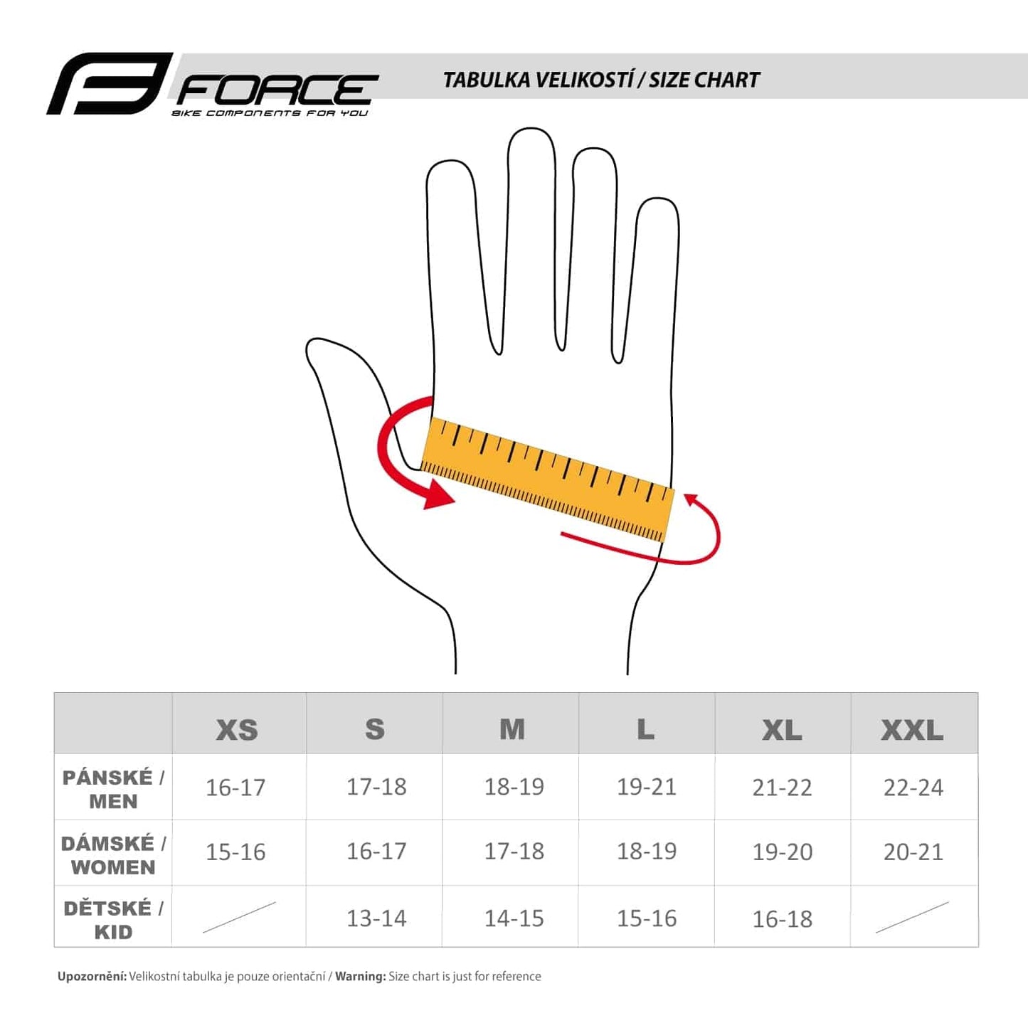 FORCE SPORT SUMMER CYCLING GLOVES