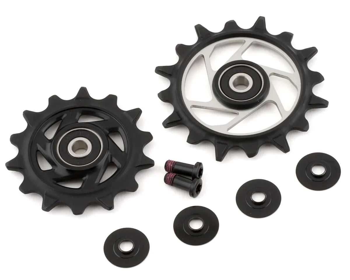 Pair of Sram XX SL T-Type Eagle AXS 12v pulleys 