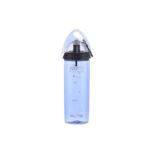 ELITE GOTO FLASCHE MIT ÖSE UND KARABINER, 700 ml, TRANSPARENT HELLBLAU