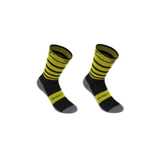 GIST WINTER CLIMATIC SOCKS, GREY-BLACK-YELLOW