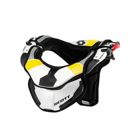 SCOTT NECK BRACE SCOTT BIKE NECK PROTECTION color WHITE-YELLOW size M