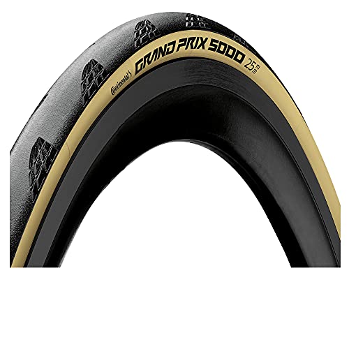 Continental Grand Prix 5000 Drahtreifen 700x25 Schwarz-Creme