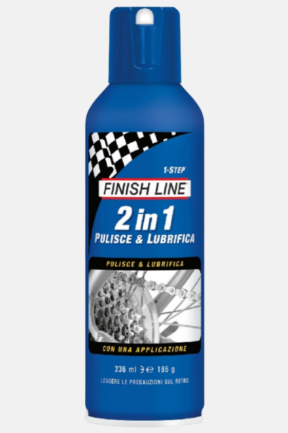 FINISH LINE 2 IN 1 CLEANS AND LUBRICATES SPRAY 500ml