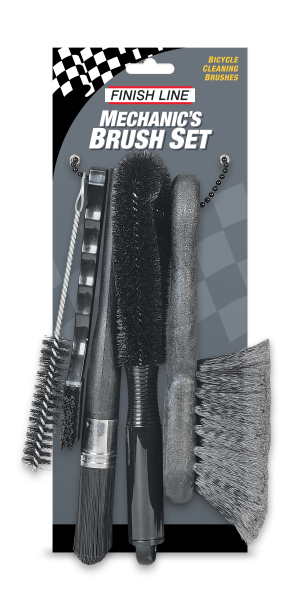 Professional Brush Kit Finish Line Mechanic's Brush Set