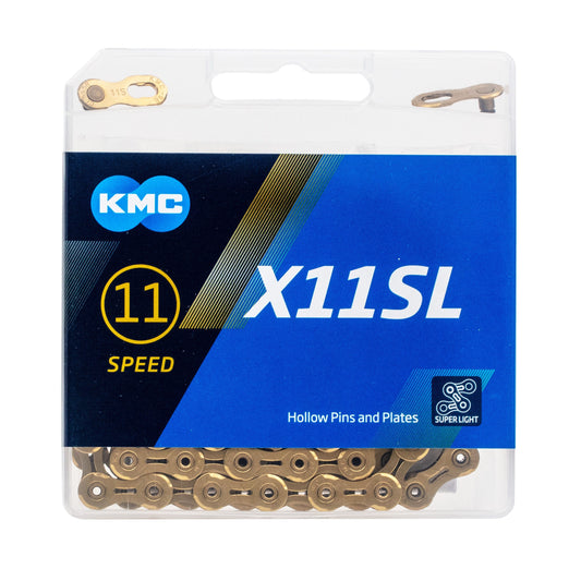 KMC X11SL Gold / 11-Gang-Kette – 118 Glieder