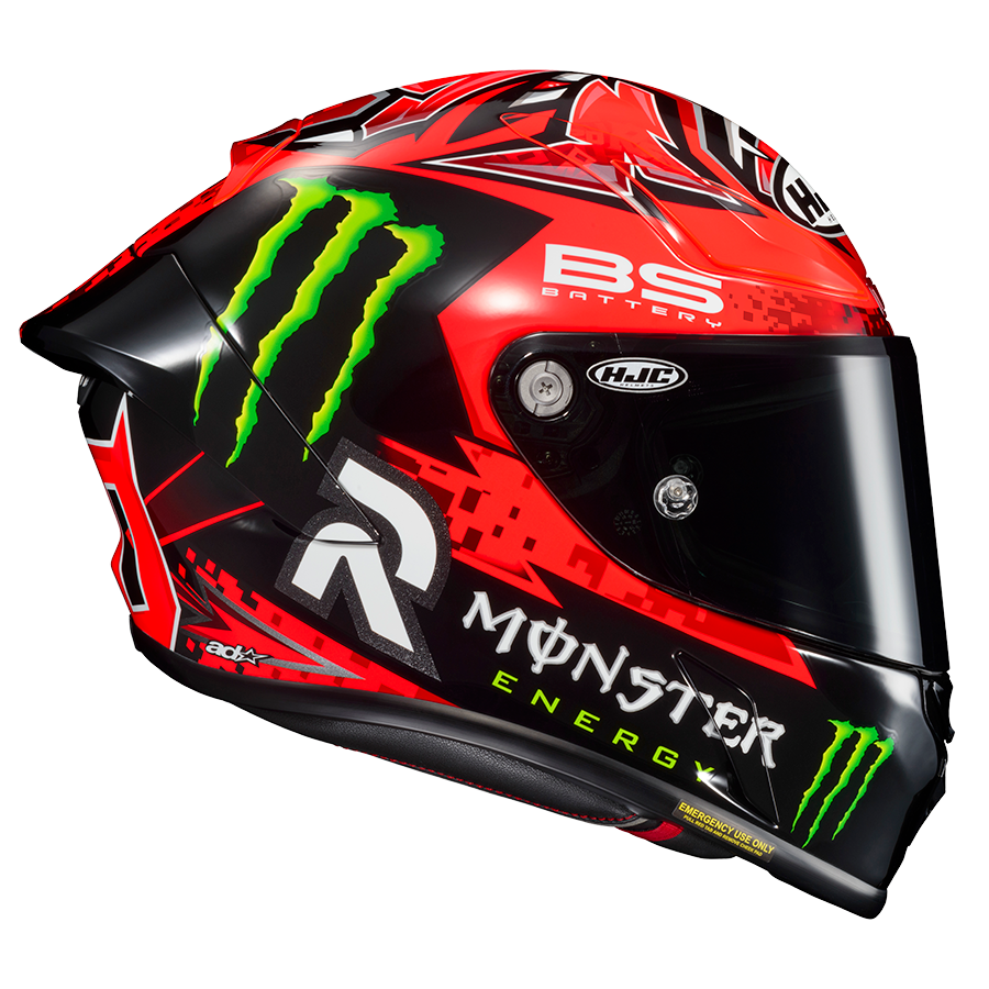 Hjc Rpha 1 Quartararo Replica MC1 helmet