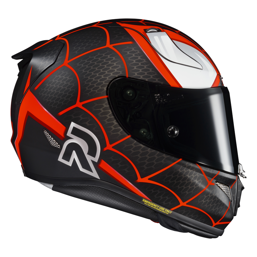 Hjc Rpha 11 Miles Morales Marvel MC1SF helmet 