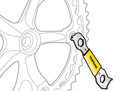 Topeak Kettenblattmutternschlüssel