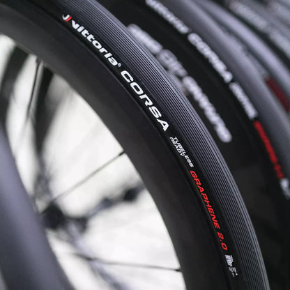 Tubeless-ready Vittoria Corsa tyre