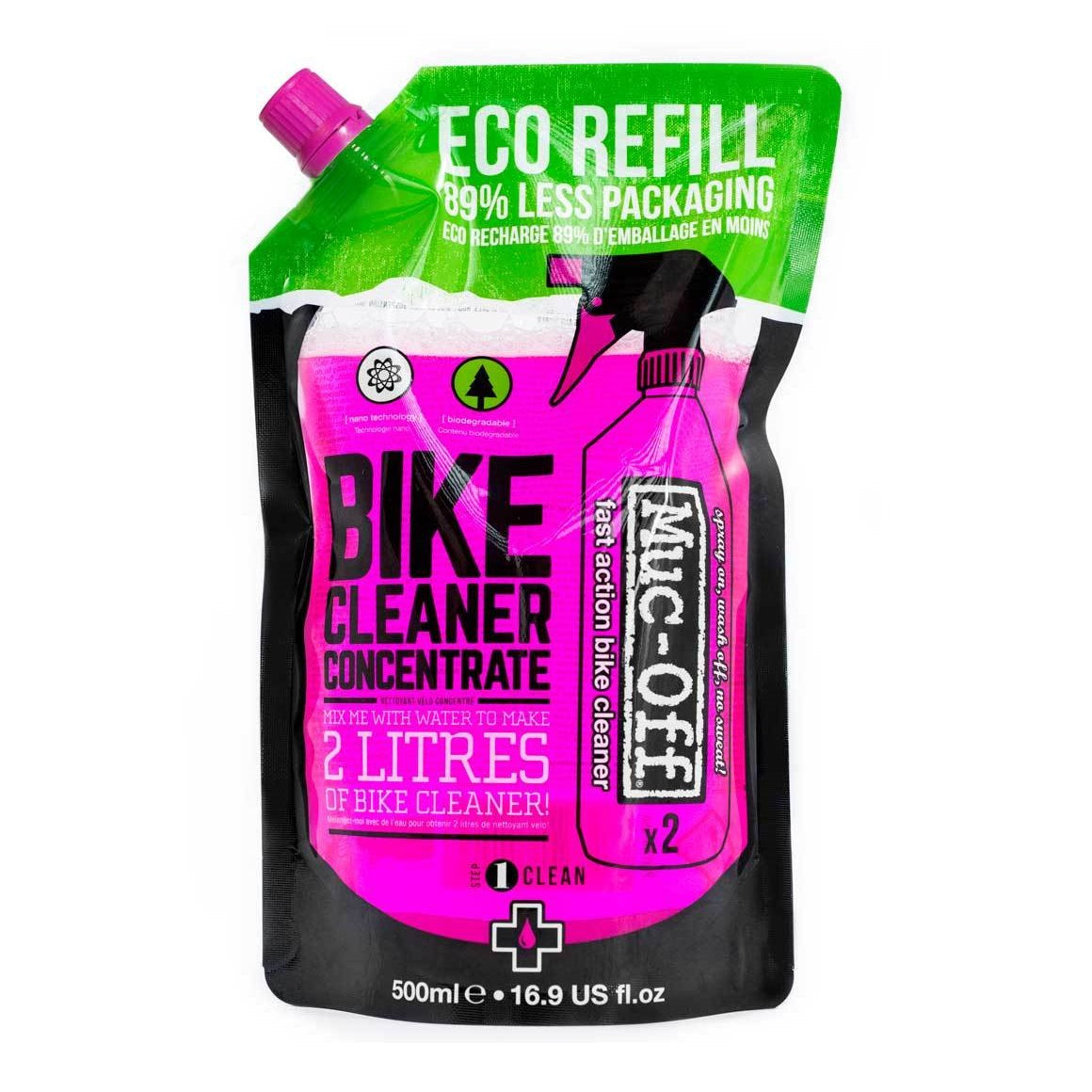 MUC-OFF NANO GEL KONZENTRAT Fahrradwaschmittel (500 ml)