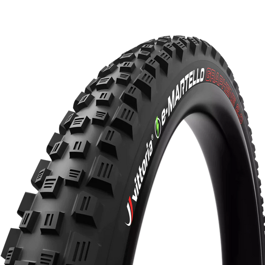 Vittoria e-Martello Graphene 2.0 4C Tubeless Ready Schwarzer Reifen