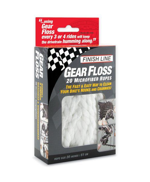 Kit 20 Finish Line Gear Floss microfiber twines