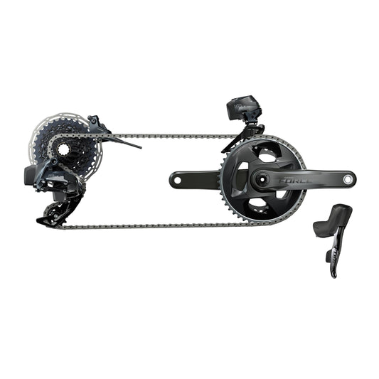 Sram Force eTAP AXS Disc 2x12 Gruppe