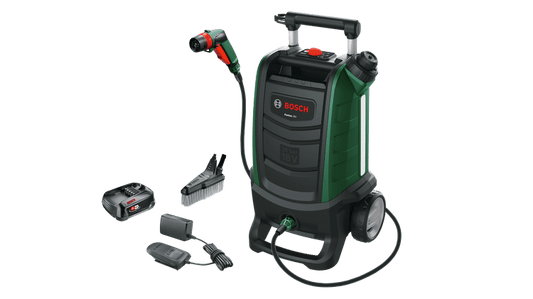 Bosch Fontus 18V battery-powered pressure washer