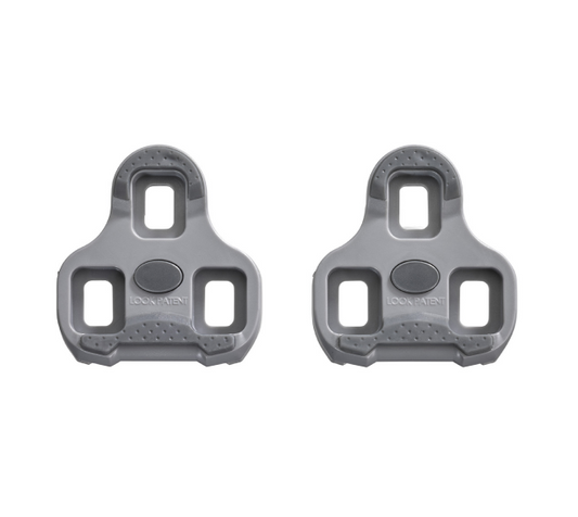 Look Keo Grip Gray Cleats - Angular Freedom 4.5°