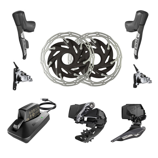 Sram Red eTap AXS Disc 2x12V HRD Flat Mount Center Lock Upgrade Kit 