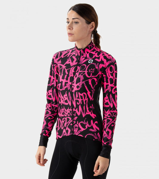 Alè Solid Ride Damen-Langarmshirt