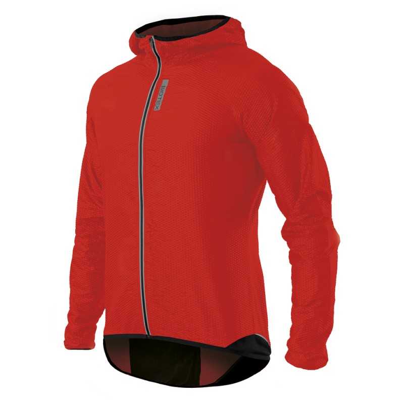 Biotex 3D Bubbles winddichte Jacke mit Kapuze