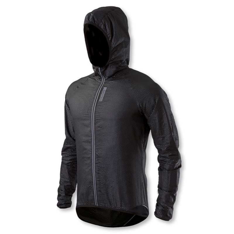 Biotex 3D Bubbles winddichte Jacke mit Kapuze