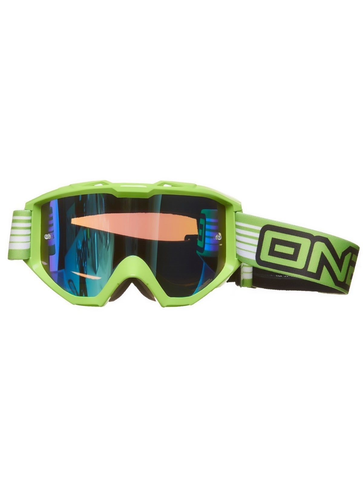 O'Neal B1 RL Goggle Flache Maske in Grün/Radium