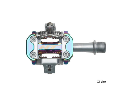 HT M2 Leopard M Oil Slick pedals