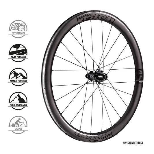 Vision Metron 45 SL Disc wheels