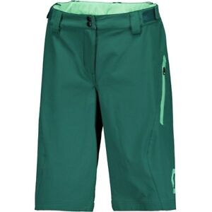 WOMEN'S SHORTS SCOTT SHORT W'S TRAIL 10 LS/FIT W PAD color GREEN size M