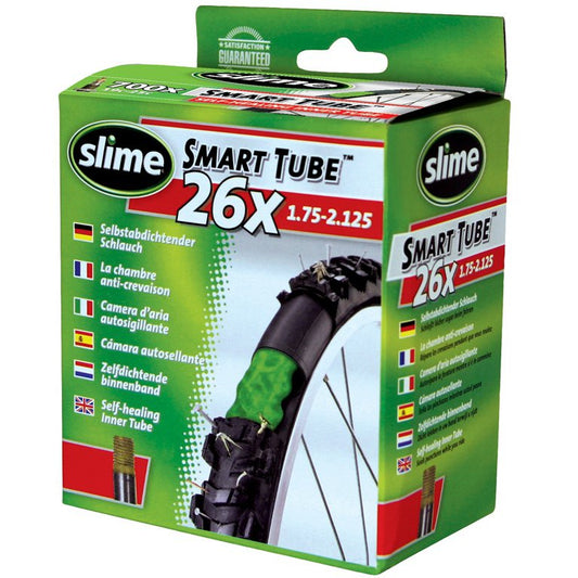 Slime Inner Tube 26x1.75/2.125 With Schrader Valve