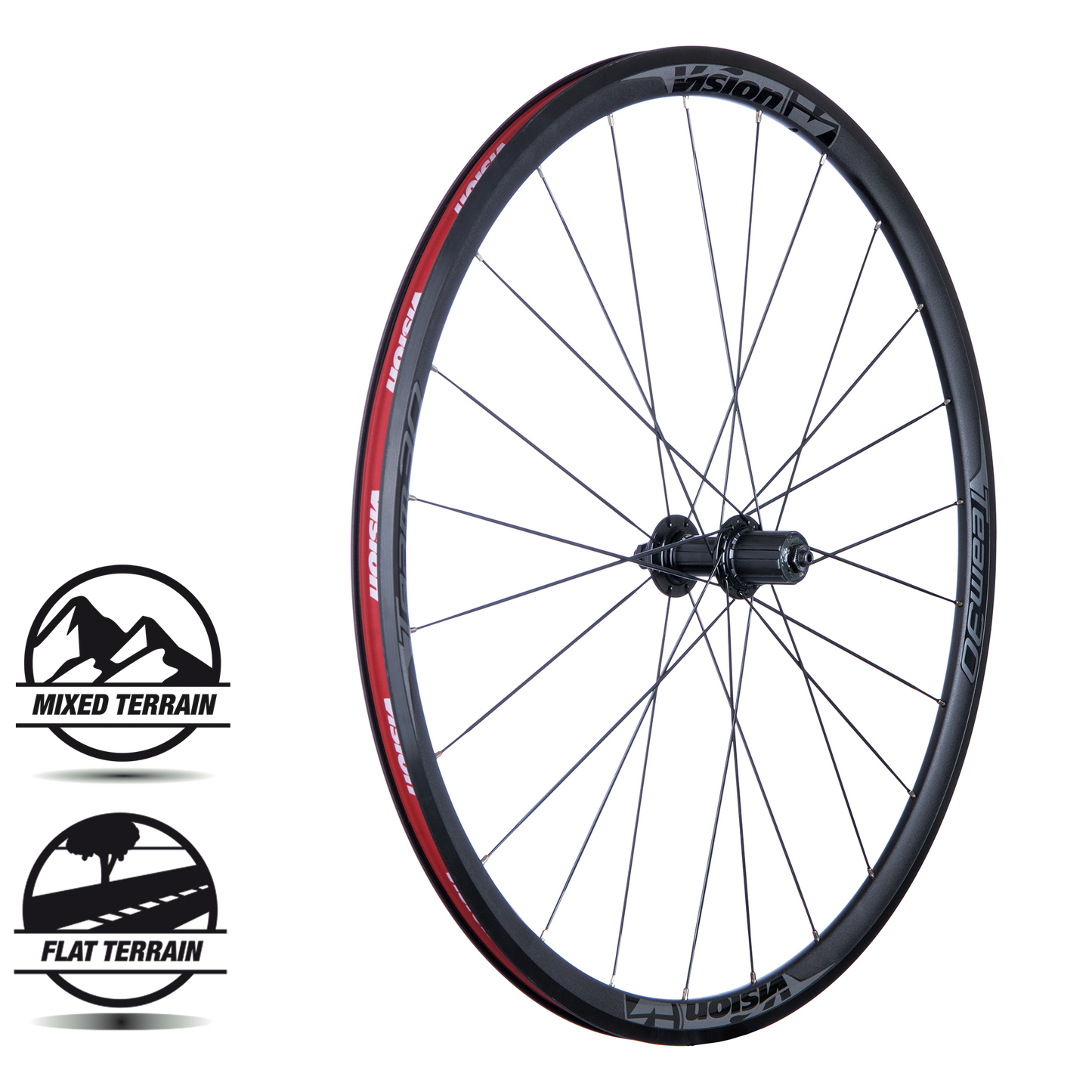 Vision Team 30 Rim Brake Wheels 