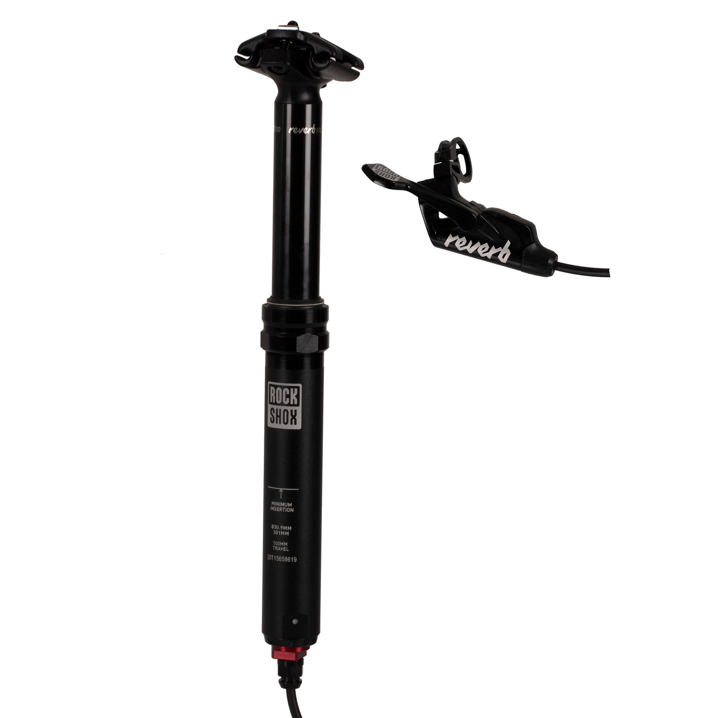 Rock Shox Reverb C1 Stealth 1X Remote Dropper Seatpost - 30.9mm