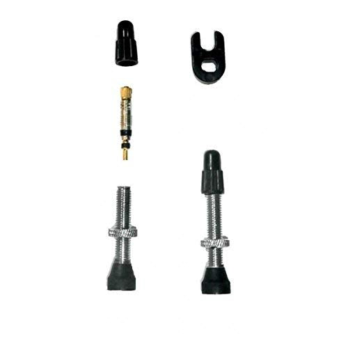 Barbieri Tubeless Presta Valve Kit 2Pcs Round Base 35mm