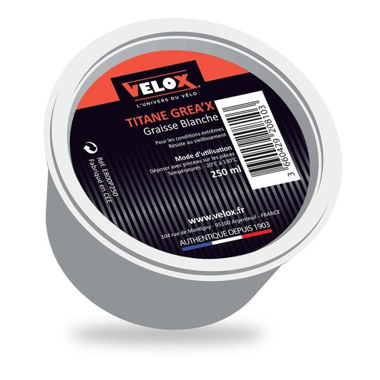 Velox Weißes Titanfett 250 ml