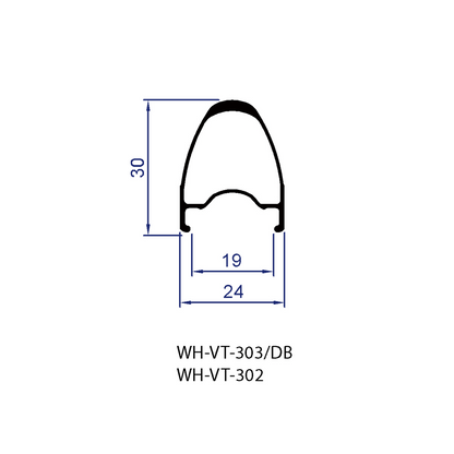 Vision Team 30 Rim Brake Wheels 