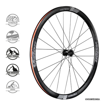 Vision Team 35 Disc Center Lock SH11-Räder