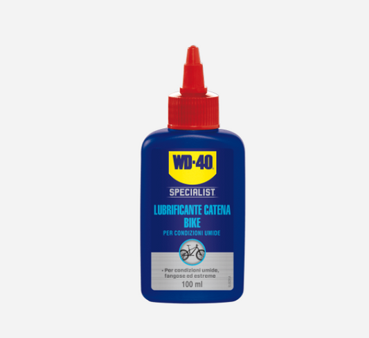 WD-40 Fahrradkettenschmiermittel für nasse Bedingungen, Spezialist, 100 ml