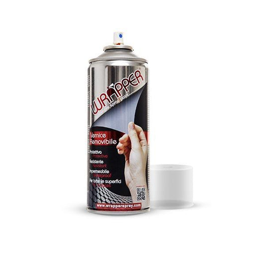 Vernice WRAPPER Spray Trasparente Lucido 400ml