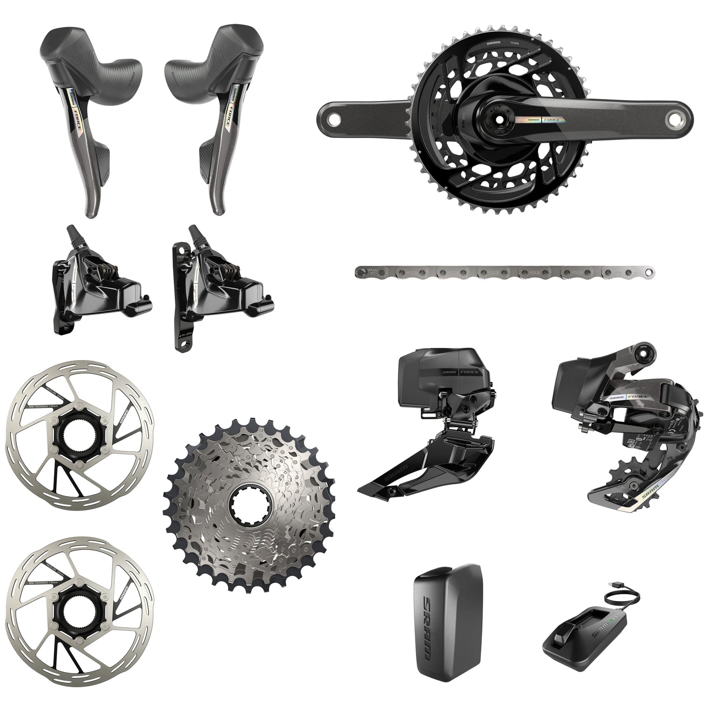 Sram Force AXS D2 Disc HRD 2x12V groupset